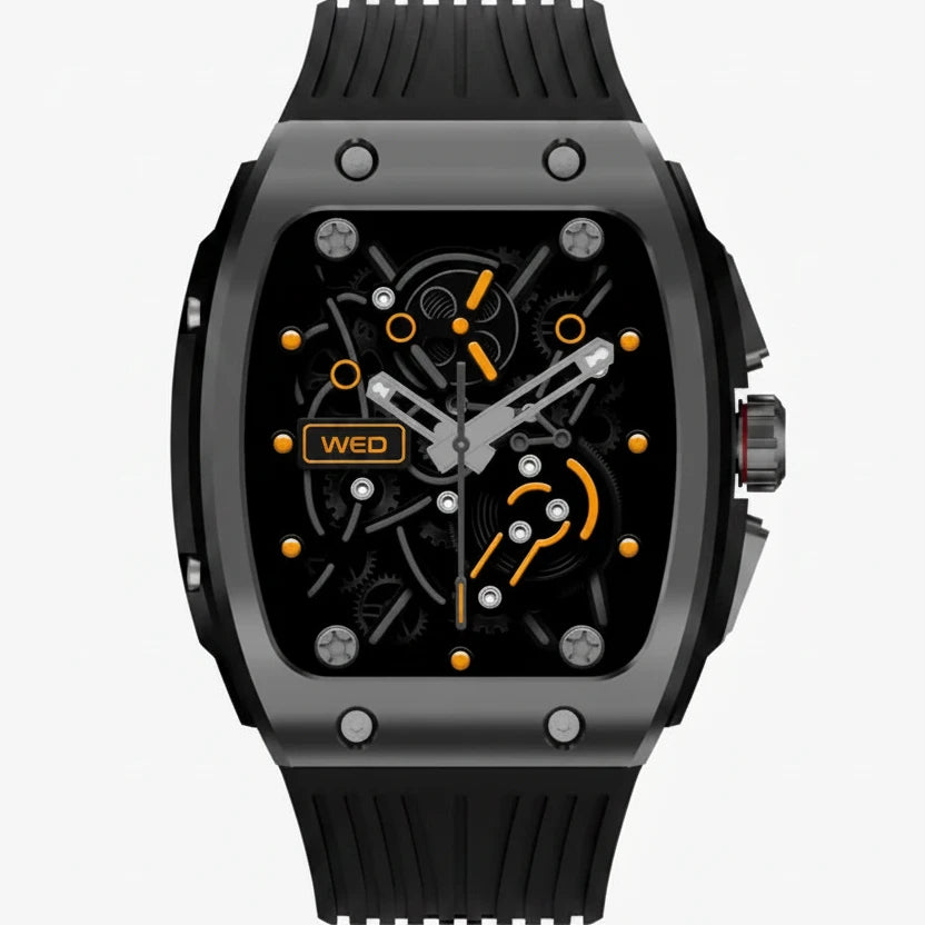 Green Lion Time Smart Watch Black