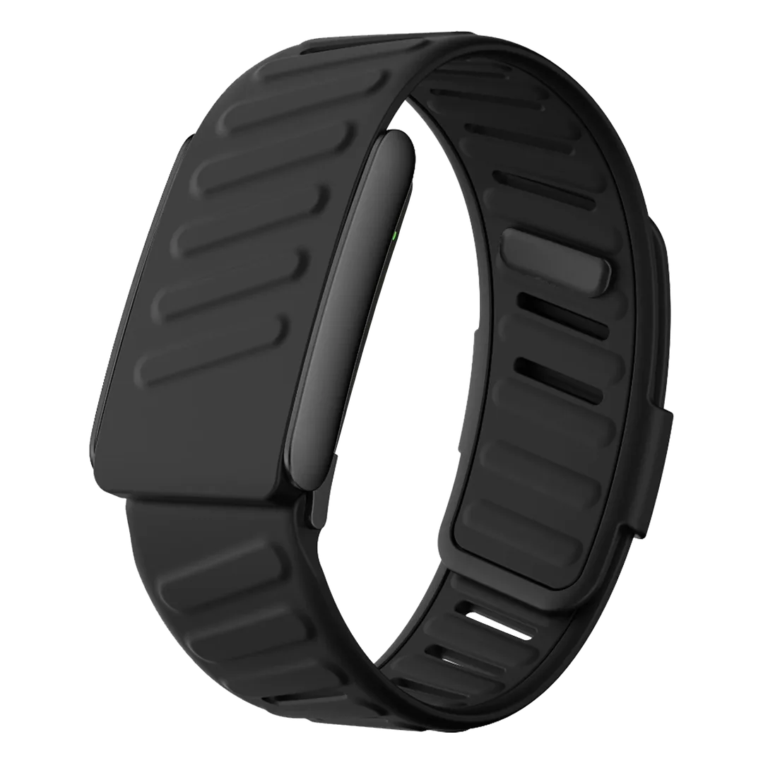 Porodo TrackFit Apex Screenless Fitness Tracker Black – ECG Monitoring