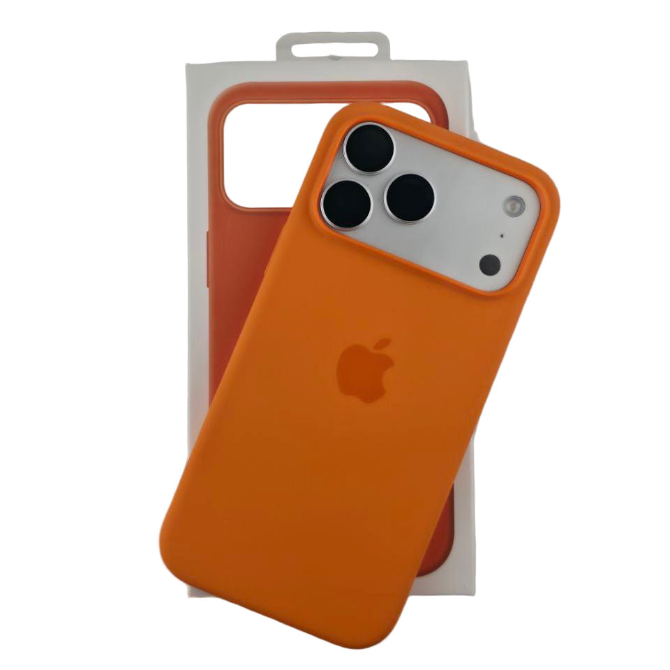 Apple iPhone 17 Series Silicone Case with MagSafe (Crossbody Support)