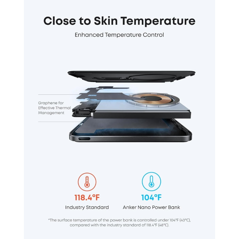 Anker Nano Power Bank (5K, MagGo, Slim)