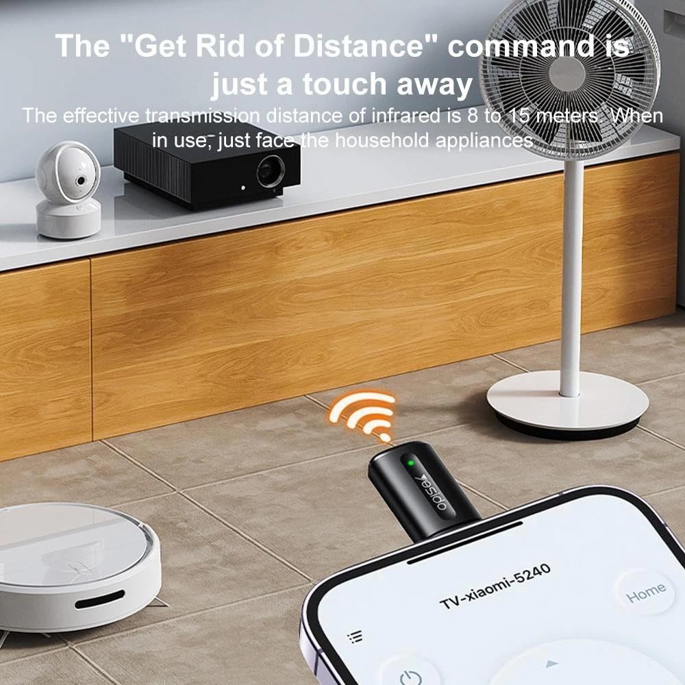 Infrared Universal Remote Control, Lightning Port Yesido EC26L