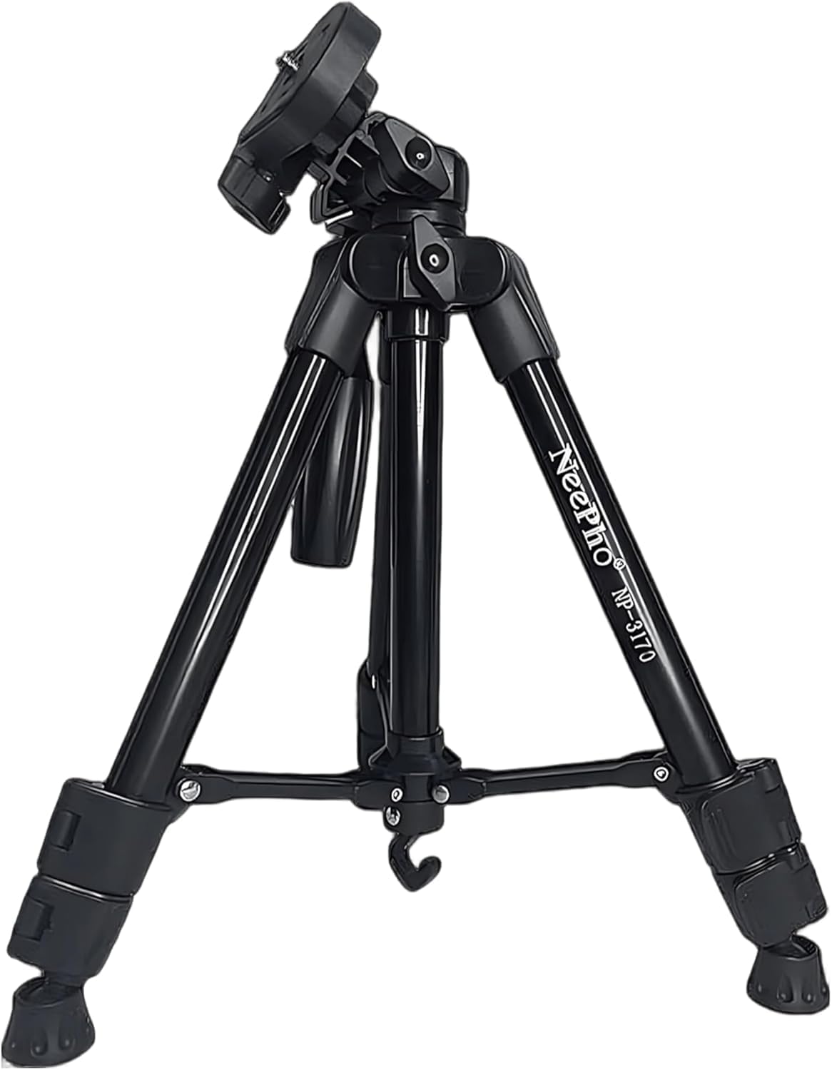 Neepho NP-3170 Tripod – Adjustable Lightweight Tripod with Phone & Camera Mount