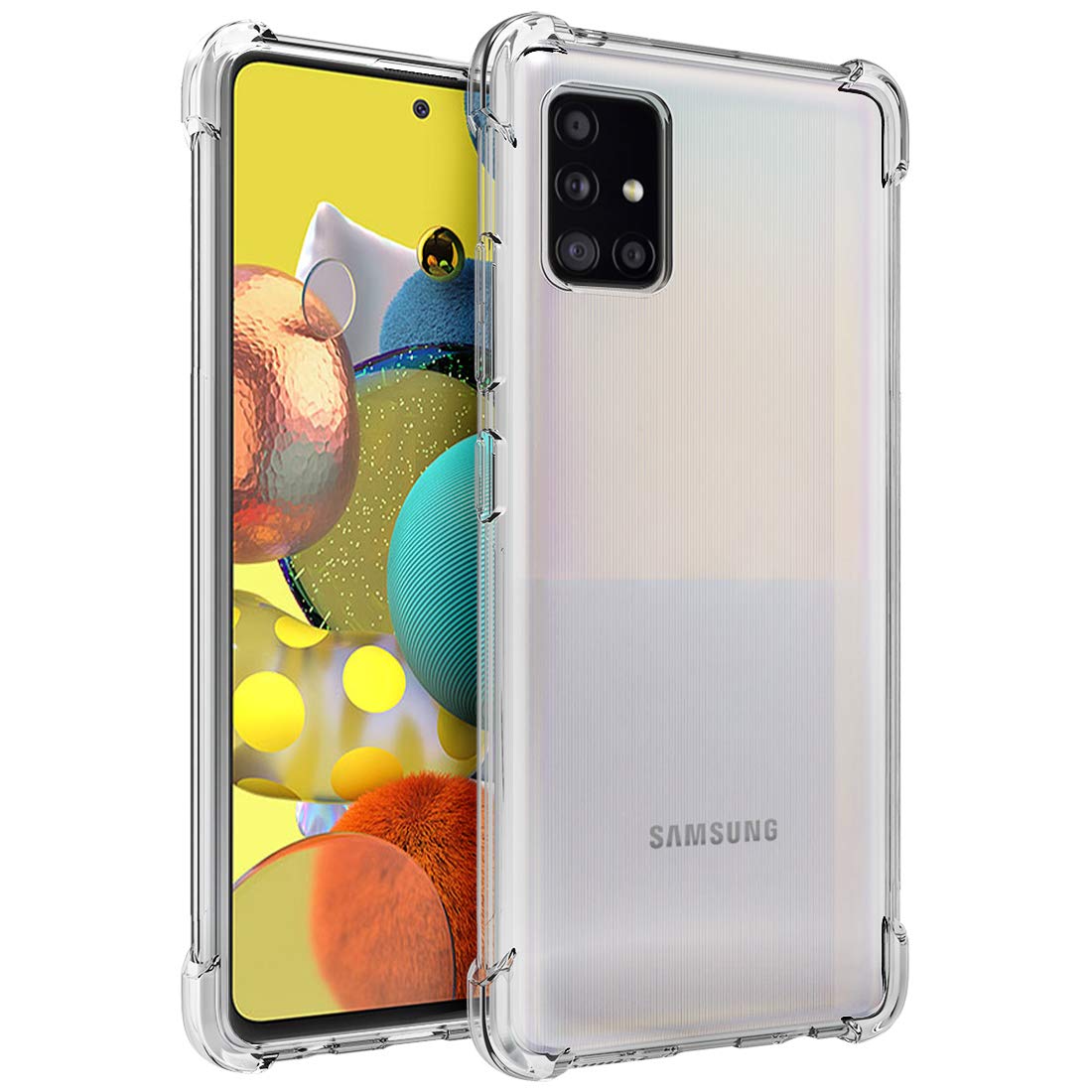 Rubber transparent shockproof case packaging box