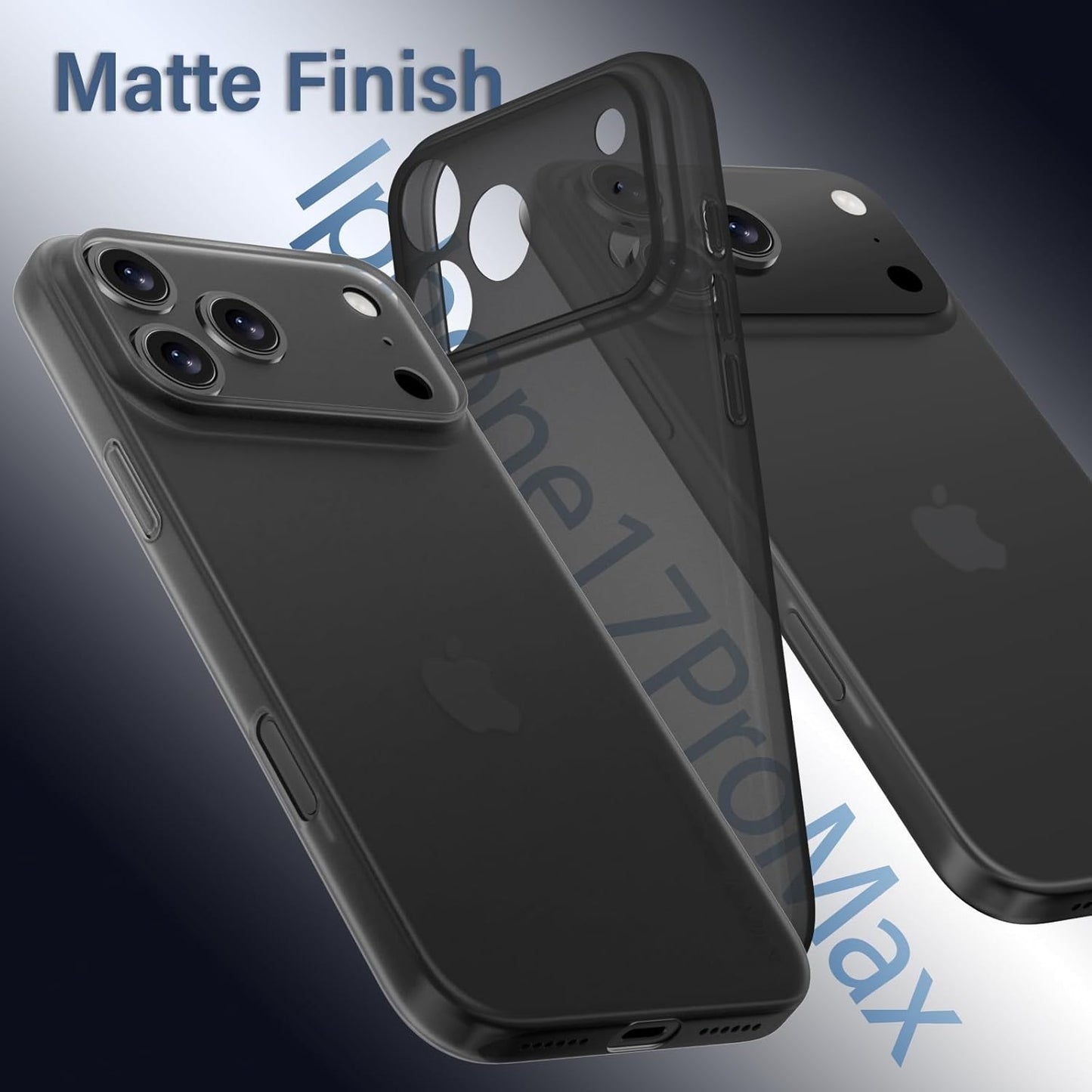 X-Level Extra Slim 0.3mm Translucent Matte Phone Case – iPhone 17 Series