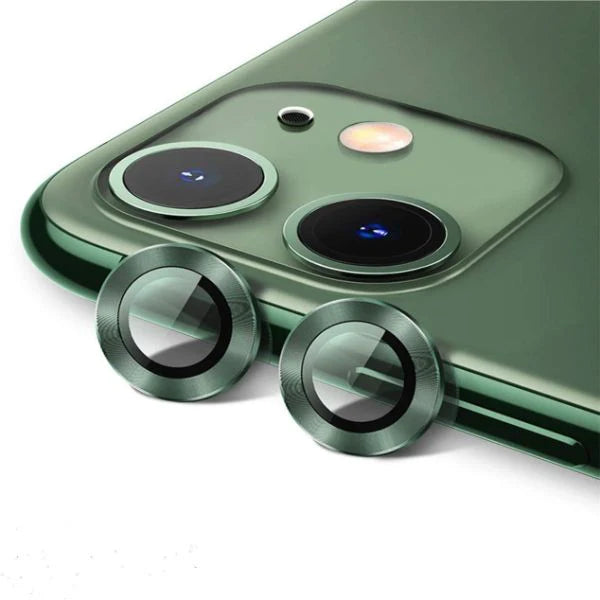 iPhone 11 camera lens protector color ring options