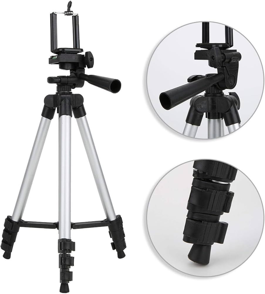 Tripod 3110 Adjustable Lightweight Camera & Smartphone Stand with Mount