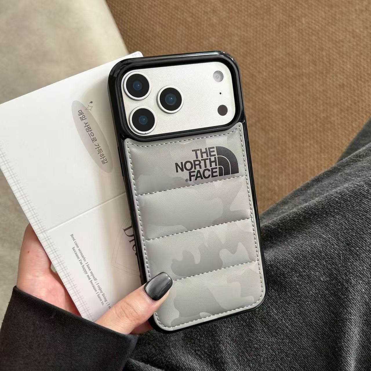 North Face Puffer Phone Case – iPhone 17 Pro & 17 Pro Max