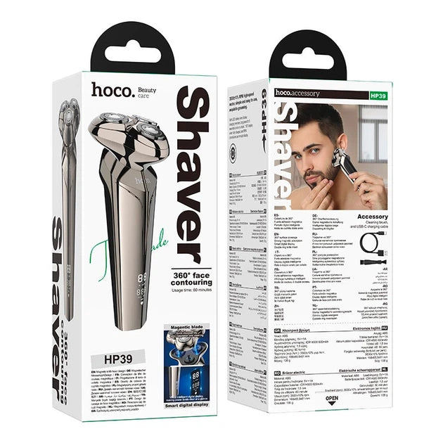 HOCO HP39 Shaver – 360° Face Contouring Electric Shaverc