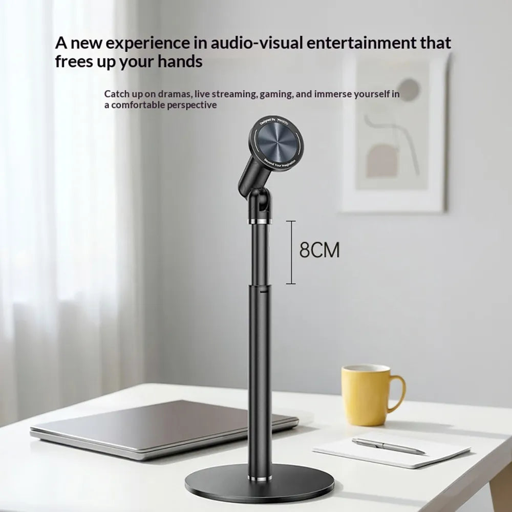 Yesido C303 stand holding a phone in landscape for a video call