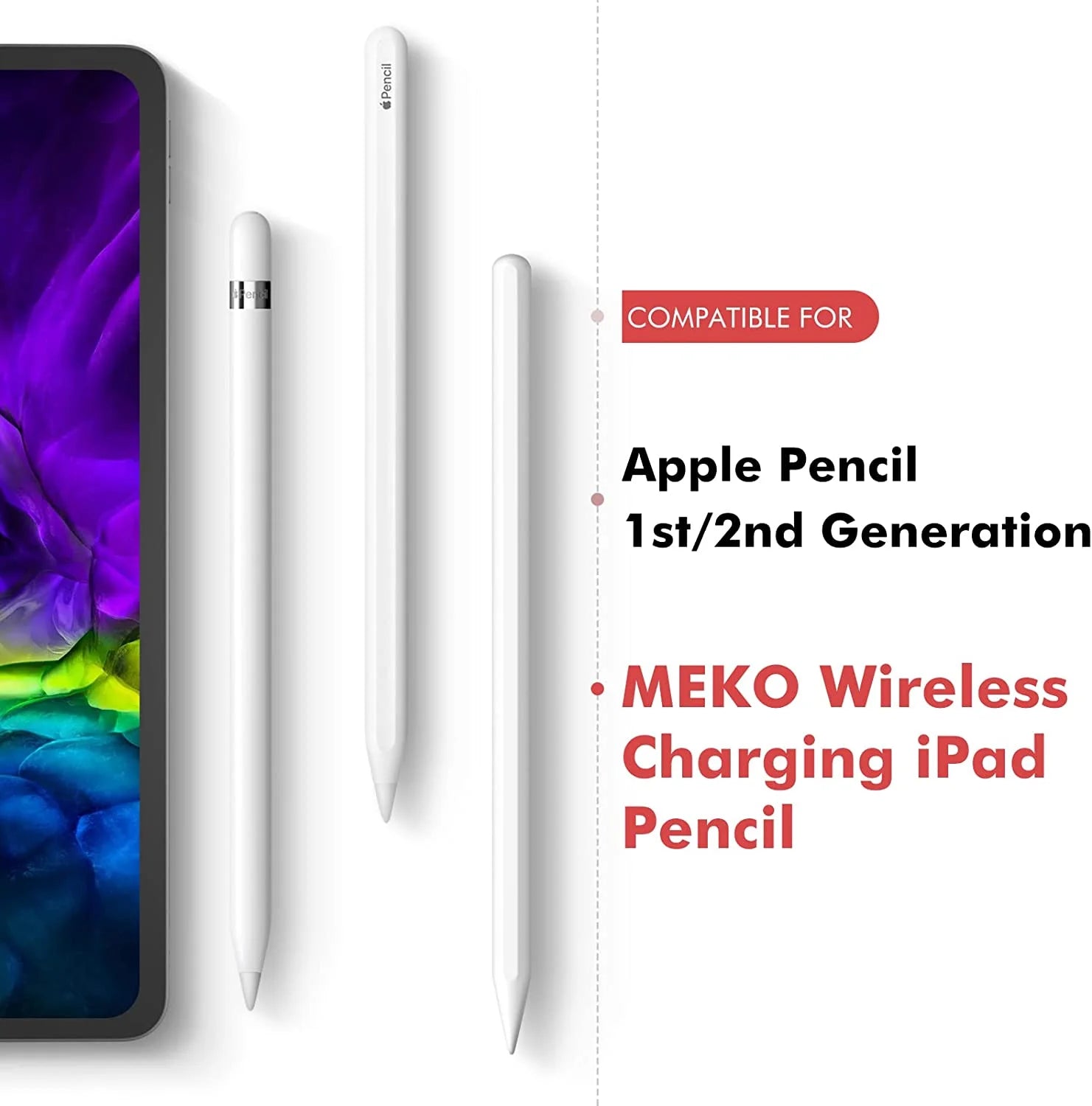 Apple Pencil tips screw-on installation on pencil body