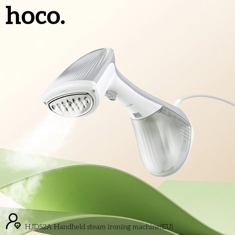 Compact travel-friendly steam ironing device
