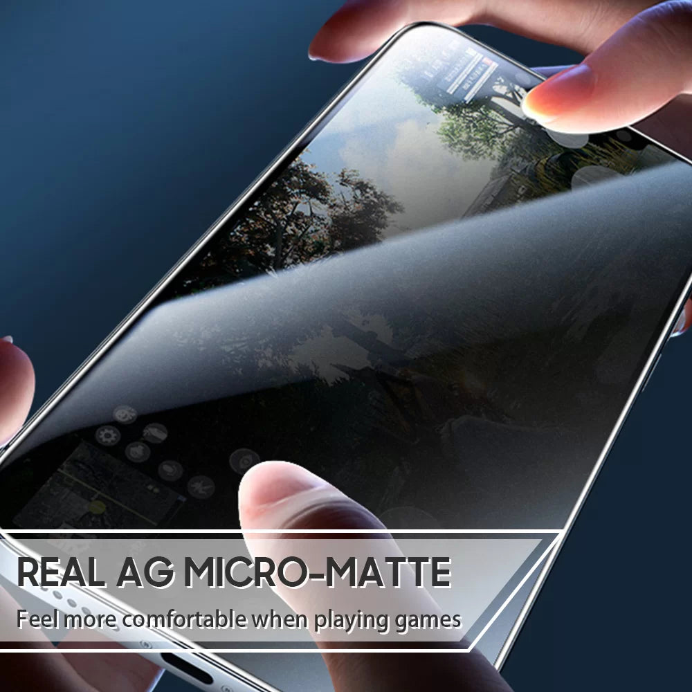 LITO D+ Pro Matte Privacy Full Tempered Glass – Anti-Spy Screen Protector