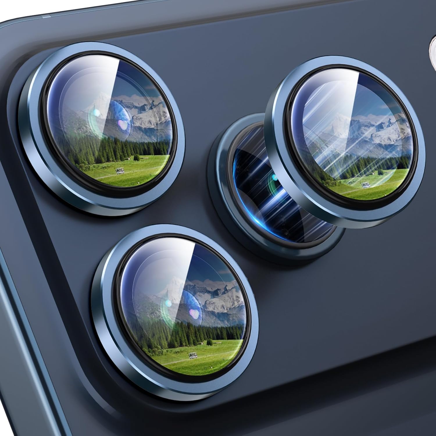 iPhone 17 Camera Lens Protector Set – Installation Step 2 Apply