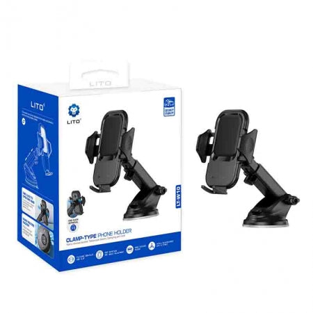 LITO LT-W10 universal car mount in matte black