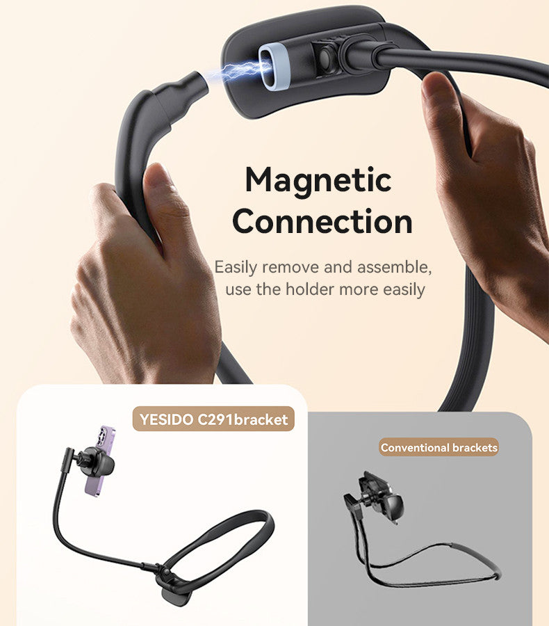 C291 Neck Mounted Lazy Phone Holder