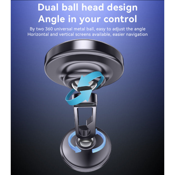 Yesido C210 car holder with phone attached at an angle