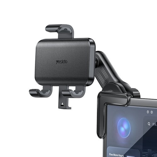 Yesido C250 360 Rotating Screen Snap-on Press Clip Phone Holder