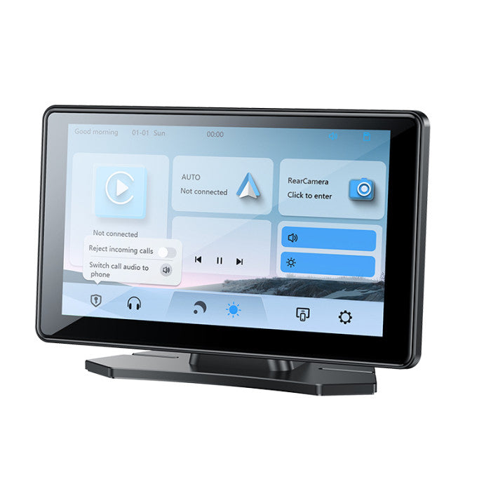 7in Portable CarPlay & Android Auto Screen Yesido KM17 - BT5.0
