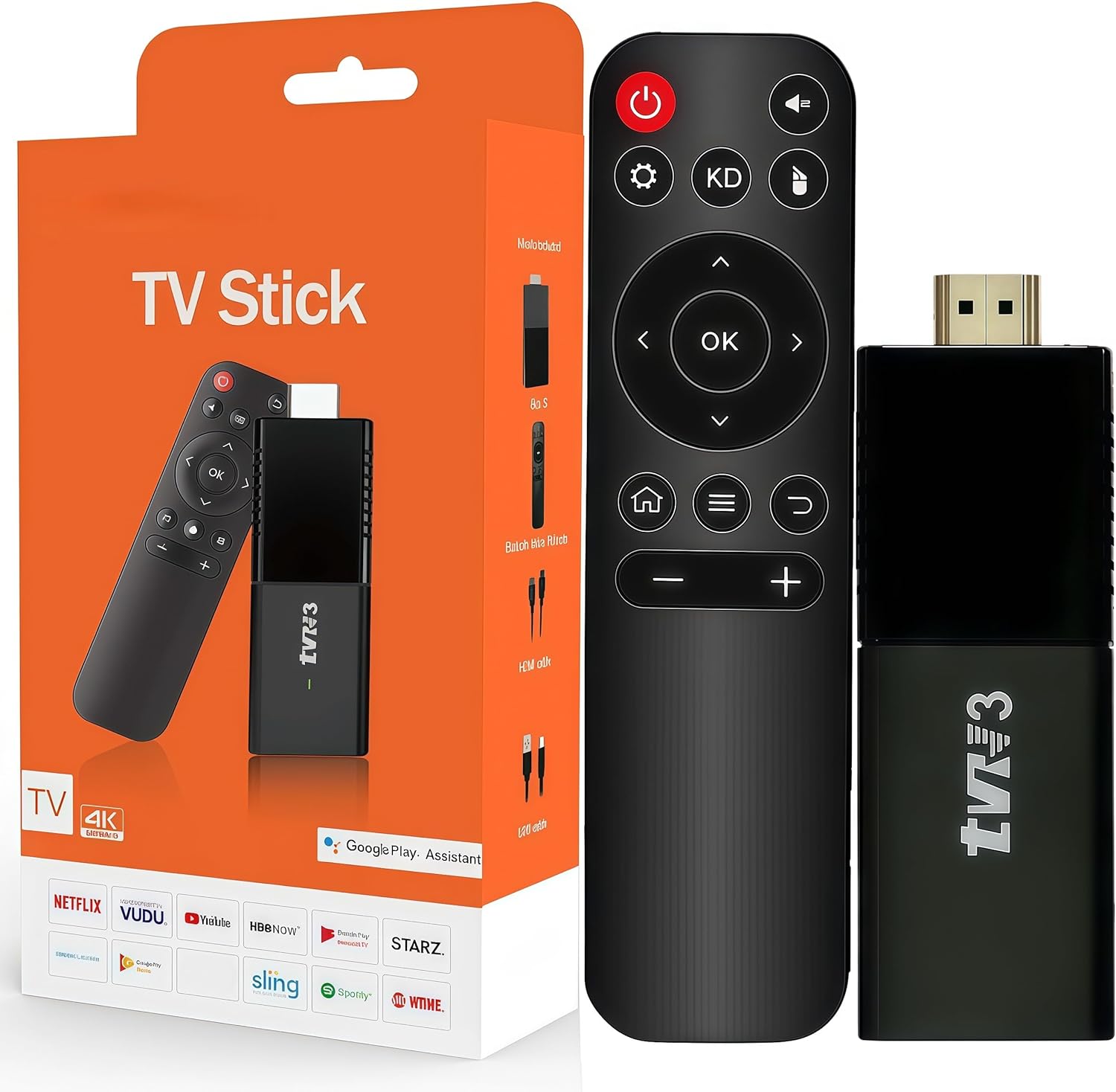 4K Ultra HD Smart TV Stick with Google Assistant and Chromecast Built-In