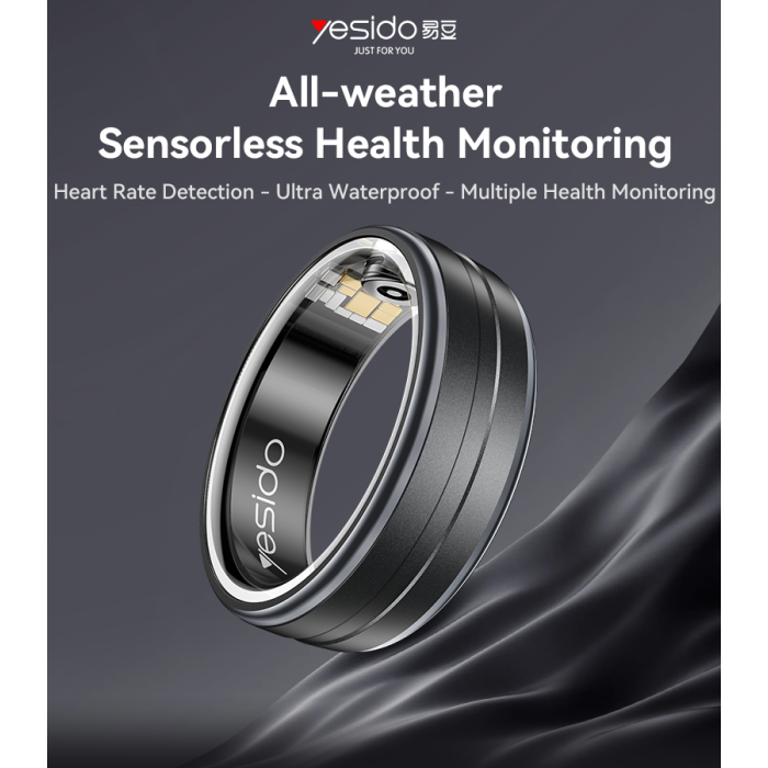 Yesido IO32 Smart Ring – Heart Rate and Temperature Sensors