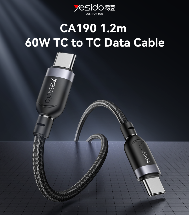 Yesido CA190 braided cable connectors