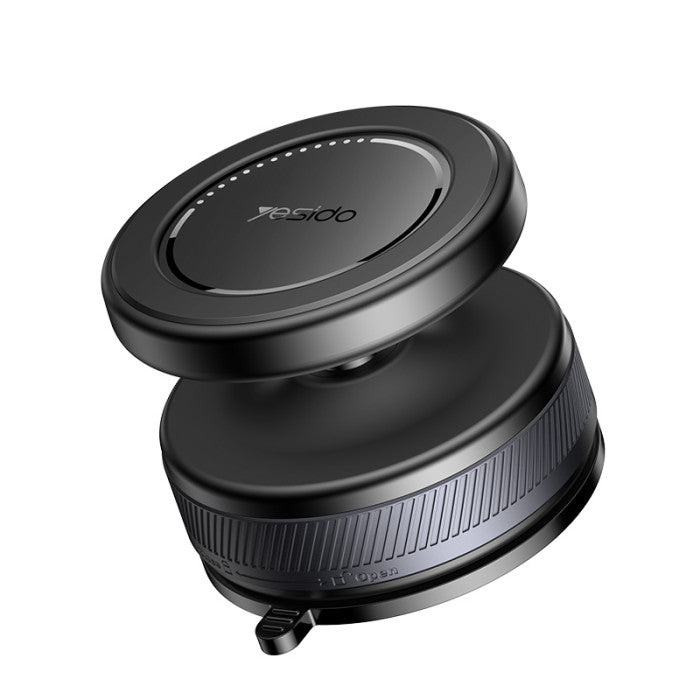 Yesido C227 360° Rotating Magnetic Vacuum Suction Cup Mount – Strong Grip Car Holder