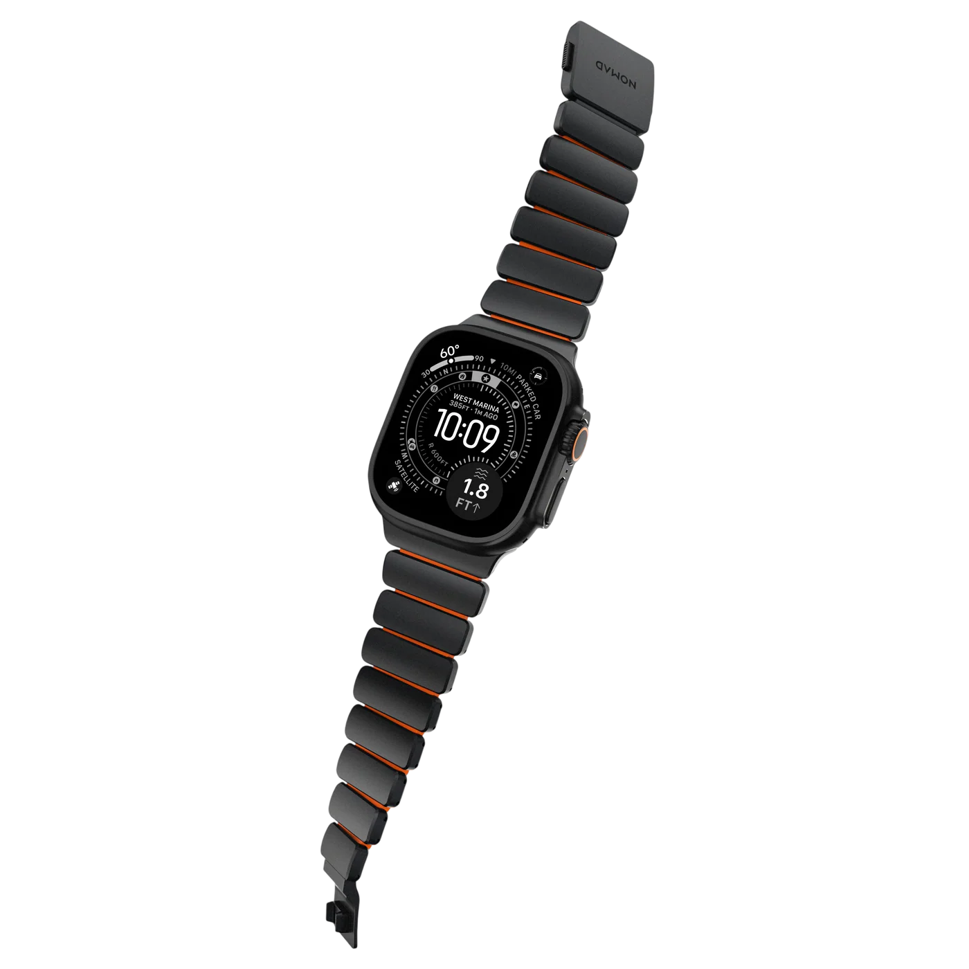 Stratos Stainless Steel Band – Compatible Apple Watch Series