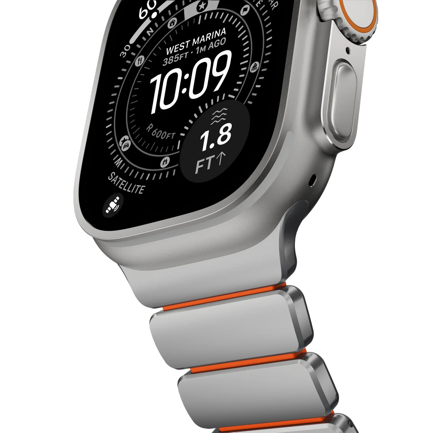 Stratos Stainless Steel Band for Apple Watch – Premium Metal Strap