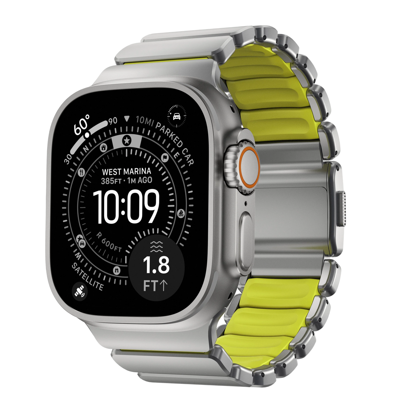 Stratos Stainless Steel Band for Apple Watch – Premium Metal Strap