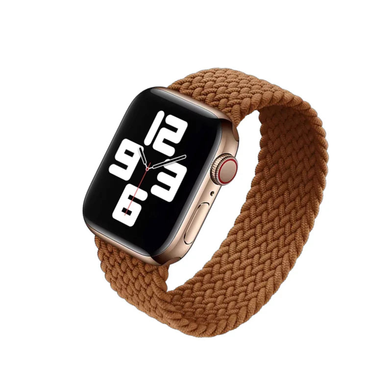 Braided Solo Loop Apple Watch Band – Black Stretch Fit