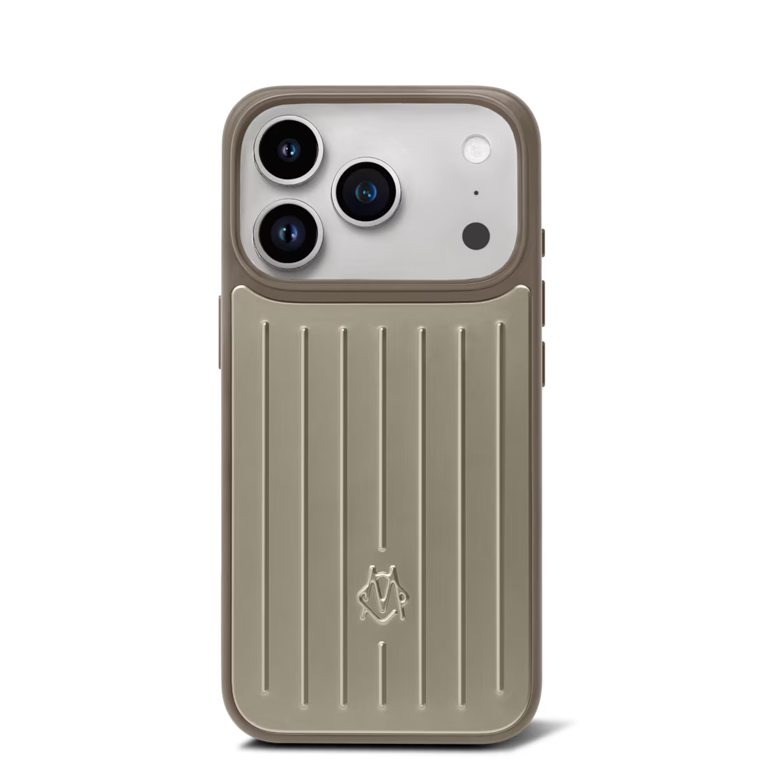 Grooved aluminium case for iPhone 17/18 Pro Series - product view