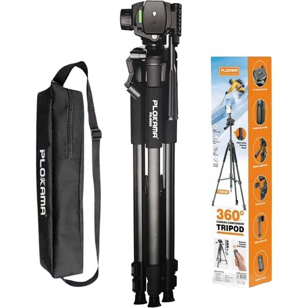 Plokama PK-9950 tripod fully extended 150cm height
