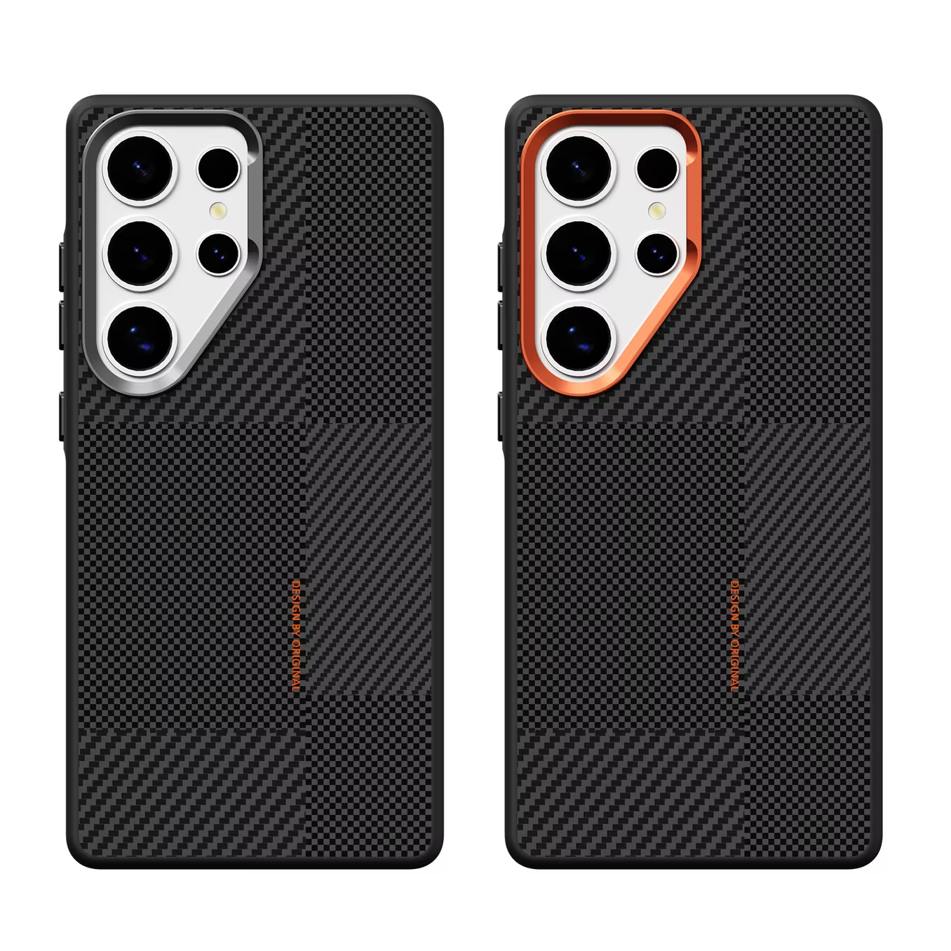 Nexera Samsung S26 Ultra Carbon Fiber Case with Metal Frame – Magnetic & Shockproof