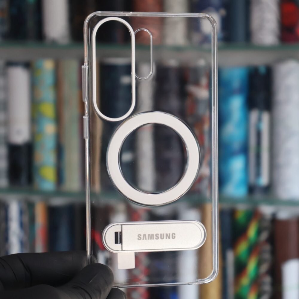 Clear MagSafe case with stand for Samsung Galaxy S26 Ultra – PhoneHub Lebanon