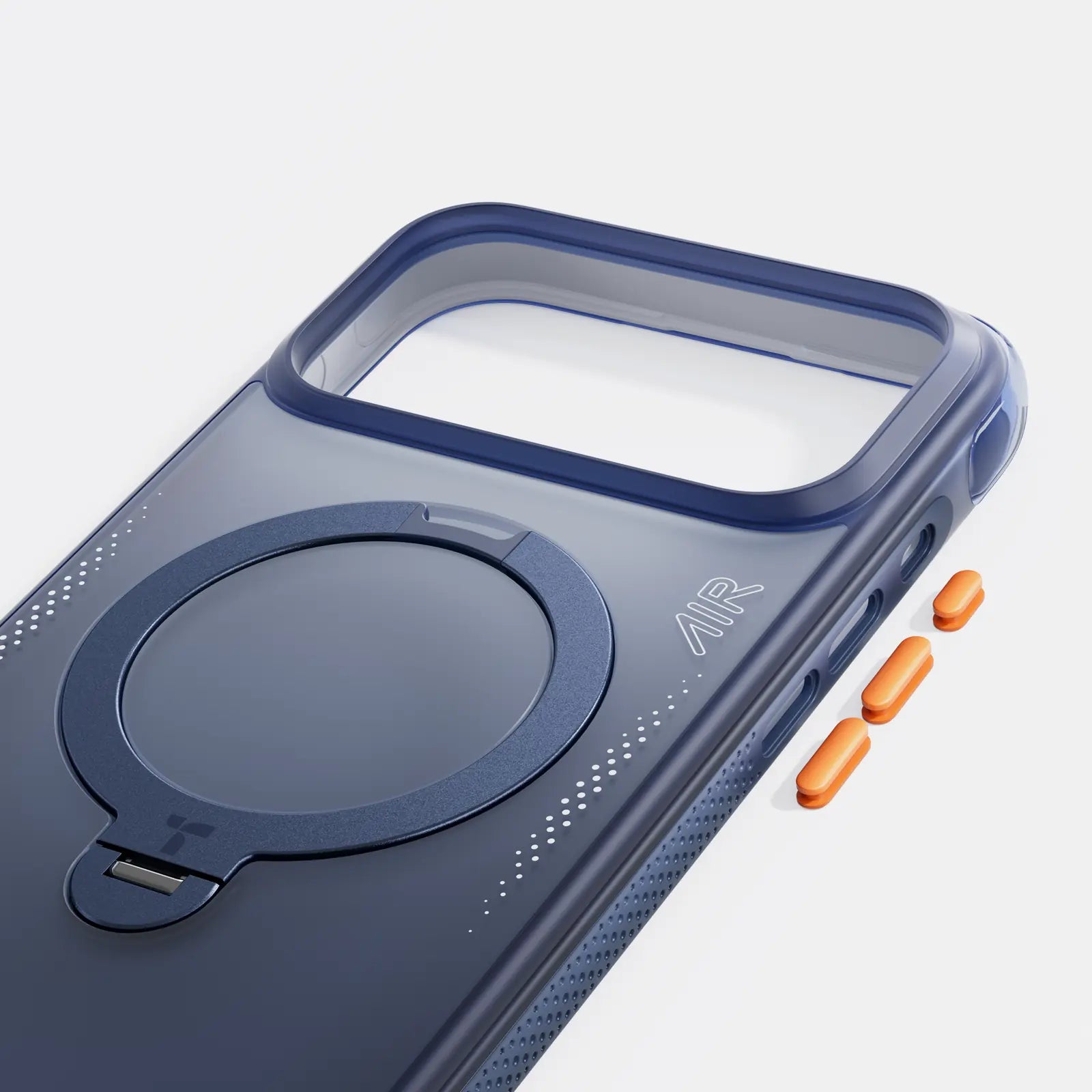 TORRAS Q3 Air protective case for iPhone 17 Pro featuring shockproof air-cushion technology.

