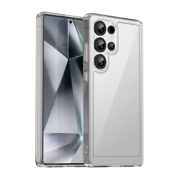 BERLIA Samsung clear case corner bumper protection detail