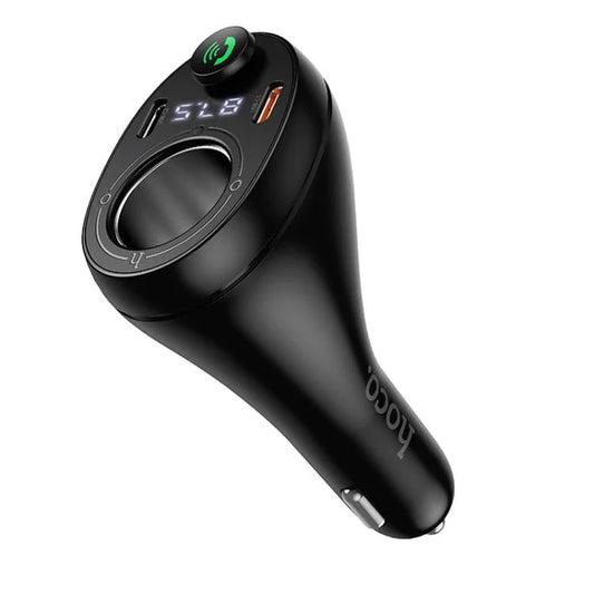 HOCO E88 Car Bluetooth FM Transmitter with Cigarette Lighter Charger