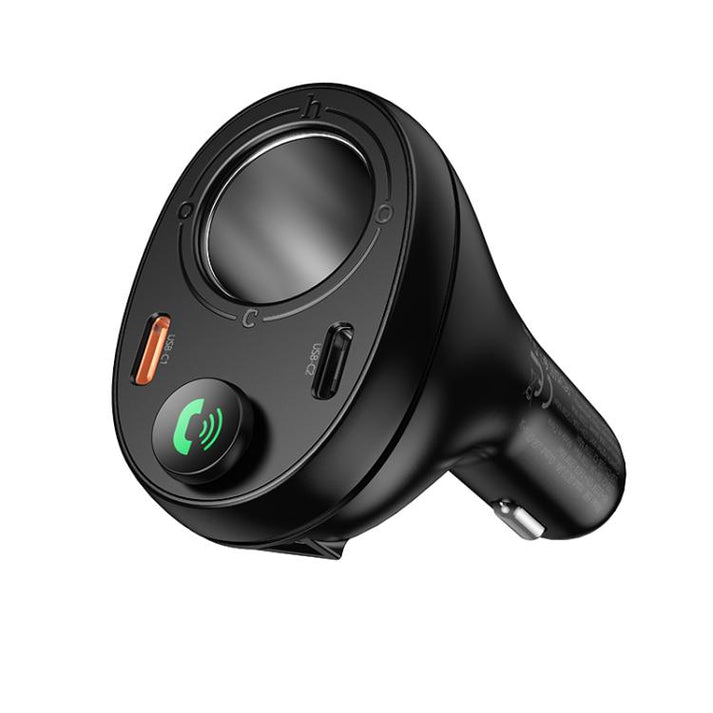 HOCO E88 Car Bluetooth FM Transmitter with Cigarette Lighter Charger