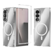Slim Clear PC Magnetic Case for Samsung Galaxy Z Fold 8 – Transparent
