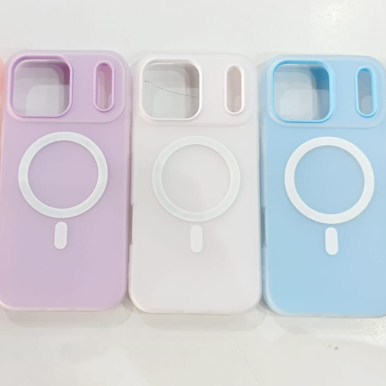 MagSafe Compatible Rubber Case – Shockproof Protection