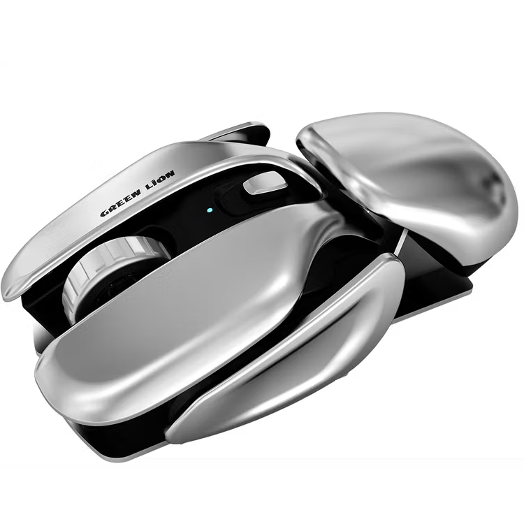 Green Lion G266 Beetles Metal Mouse – Premium Metal Wireless Mouse