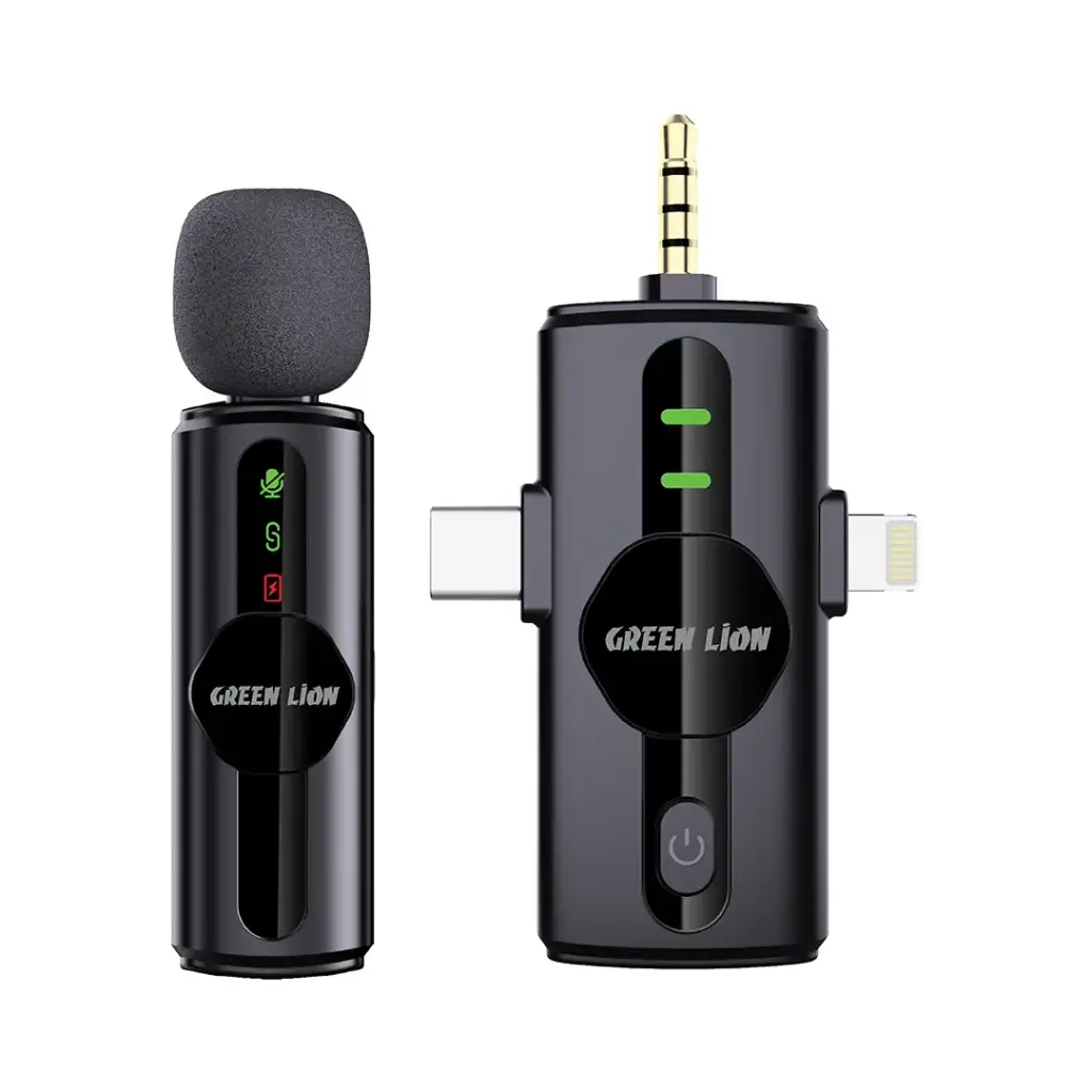 Green Lion 3-in-1 Noise Cancellation Microphone GM-79X
