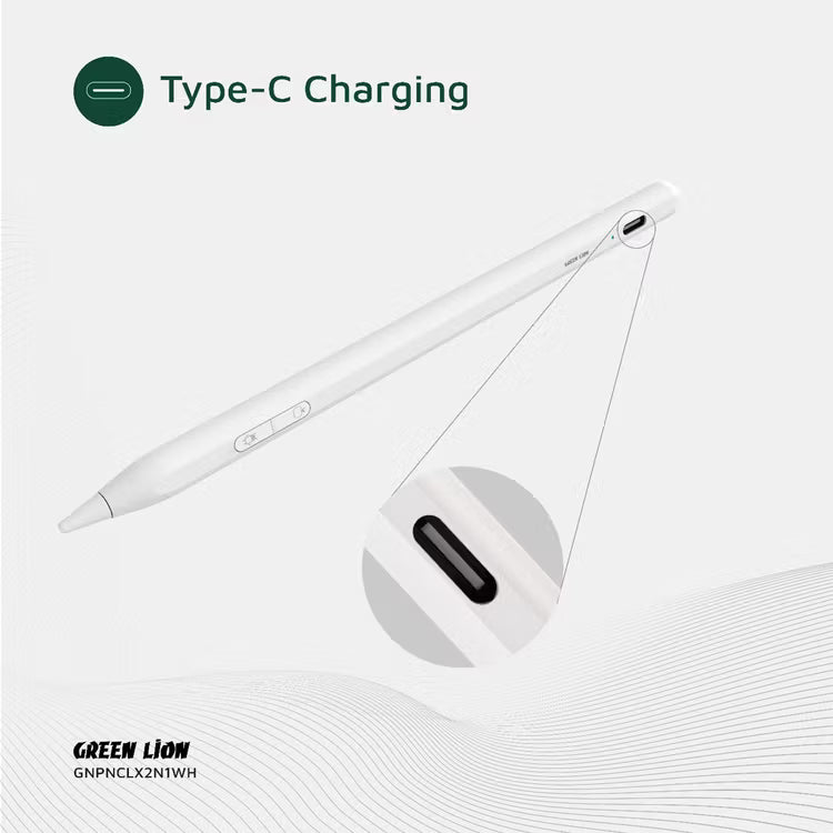 Green Lion Pencil X Universal Pen & iPad – Precision Stylus & Writing Tool - Palm Rejection