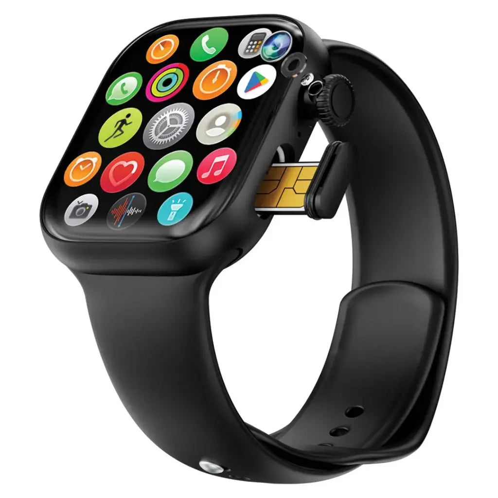 Green Lion Timex 4G Smart Watch 2.07″ HD Display –Camera & Sim