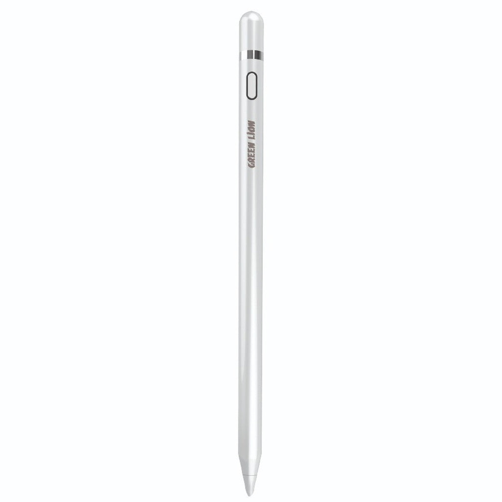 Green Lion Universal Pen 2 stylus in use on tablet