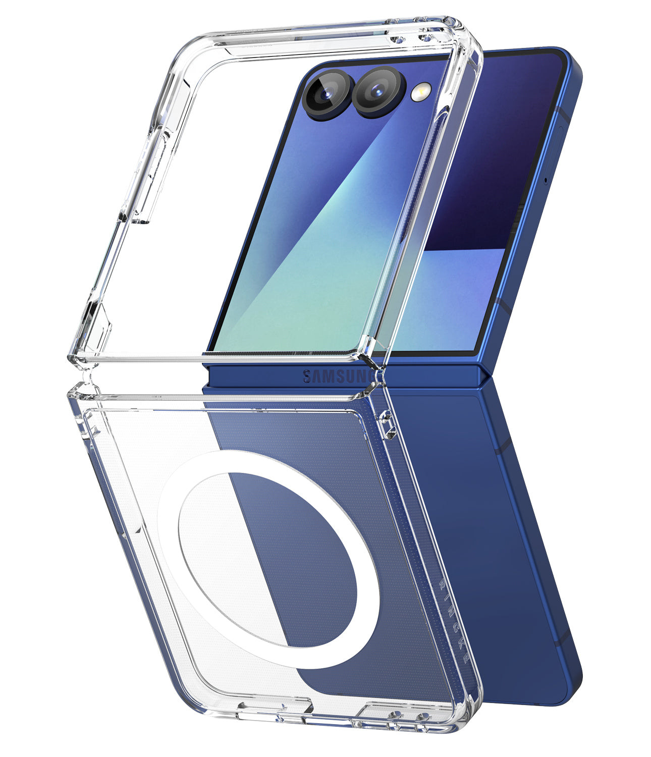  Magnetic clear case for Galaxy Z Flip 7 – PhoneHub Lebanon