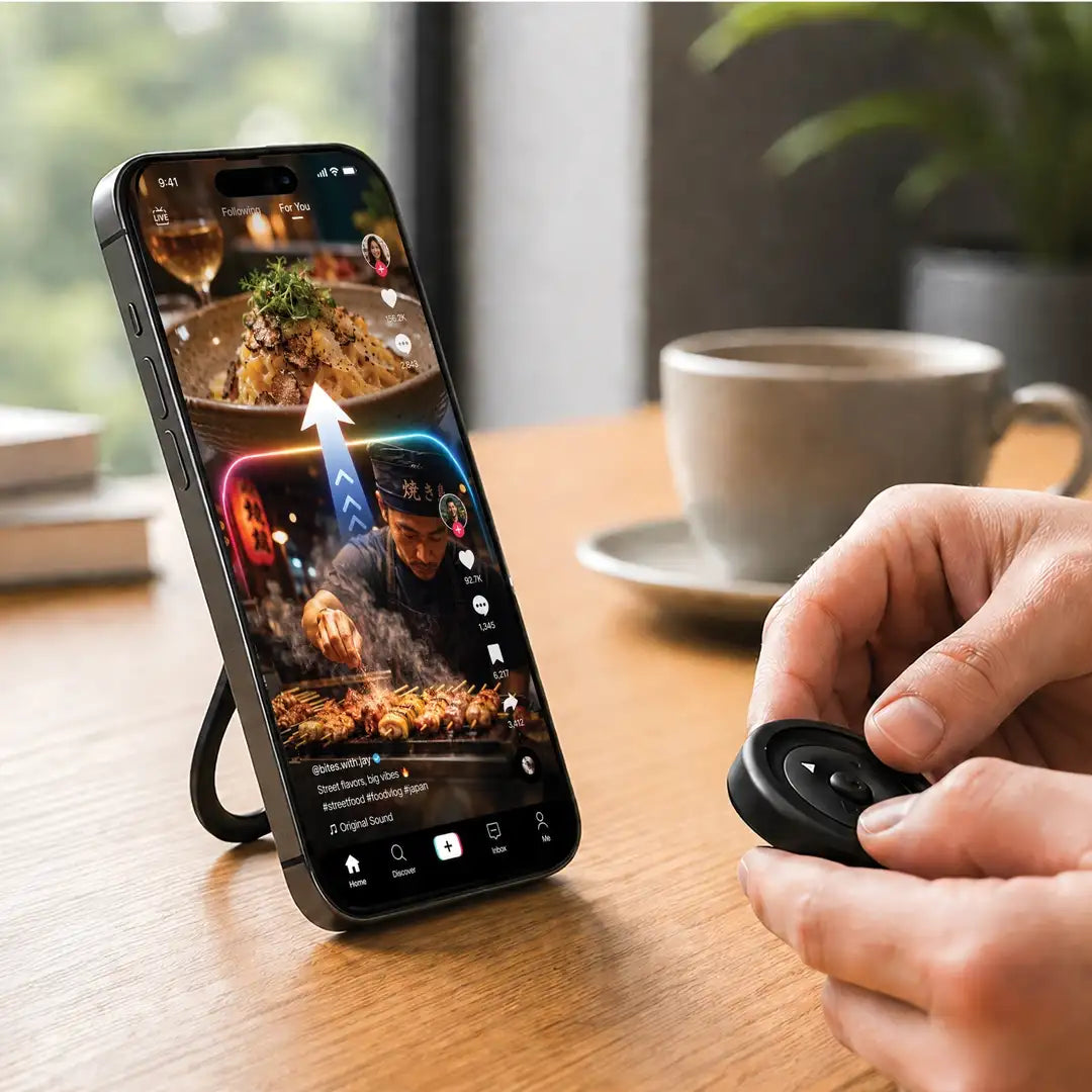 Green Lion Mag Air Scroll kickstand and Bluetooth remote