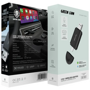 CarPlay & Android Auto Green Lion 2-In-1 Wireless Adapter