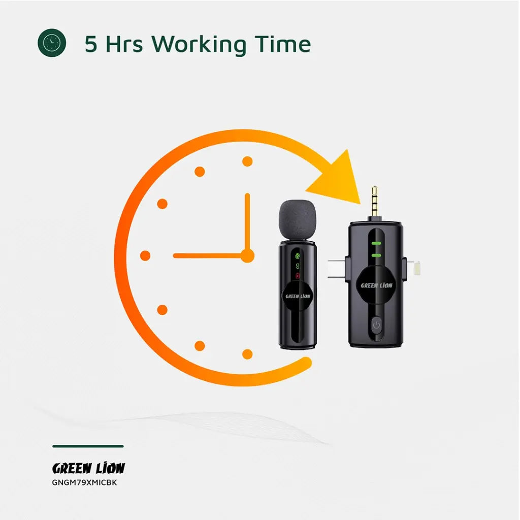 Green Lion 3-in-1 Noise Cancellation Microphone GM-79X