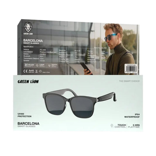 Green Lion Barcelona Sunglasses – Stylish UV400 Polarized Eyewear